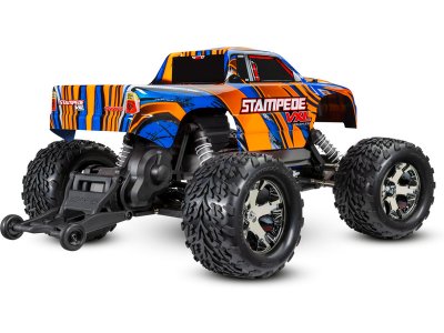 Traxxas Stampede 1:10 VXL RTR oranžový