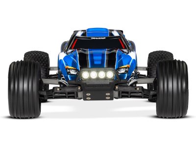 Traxxas Rustler 1:10 RTR modrý s LED osvětlením