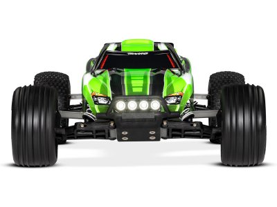 Traxxas Rustler 1:10 RTR modrý s LED osvětlením