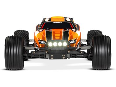 Traxxas Rustler 1:10 RTR modrý s LED osvětlením