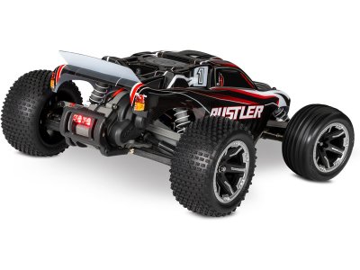 Traxxas Rustler 1:10 RTR modrý s LED osvětlením