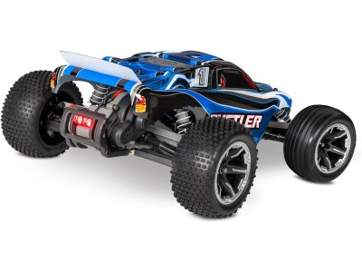Traxxas Rustler 1:10 RTR s LED osvětlením zelený