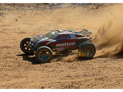 Traxxas Rustler 1:10 VXL RTR zelený