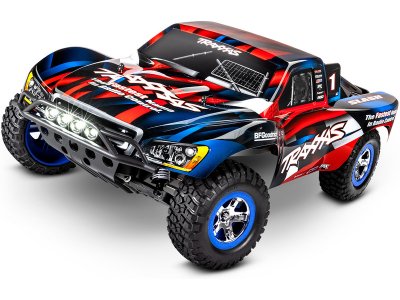 Traxxas Slash 1:10 RTR zelený s LED osvětlením