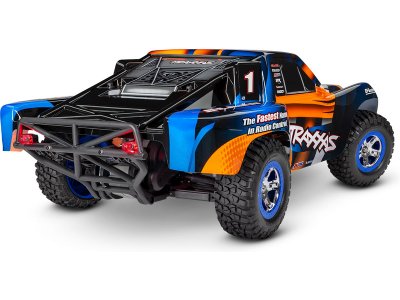 Traxxas Slash 1:10 RTR zelený s LED osvětlením