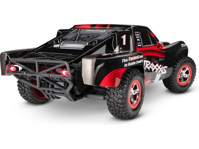 Traxxas Slash 1:10 RTR zelený s LED osvětlením