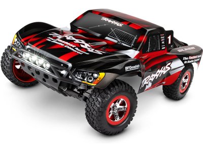 Traxxas Slash 1:10 RTR oranžový s LED osvětlením