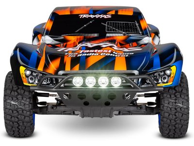 Traxxas Slash 1:10 RTR oranžový s LED osvětlením