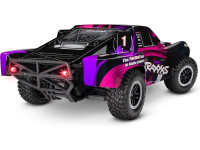 Traxxas Slash 1:10 RTR oranžový s LED osvětlením