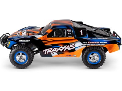 Traxxas Slash 1:10 RTR oranžový s LED osvětlením