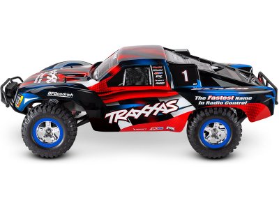 Traxxas Slash 1:10 RTR oranžový s LED osvětlením