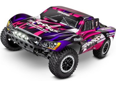 Traxxas Slash 1:10 RTR oranžový s LED osvětlením