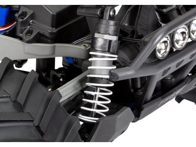 Traxxas Stampede 4WD 1:10 RTR modrý s LED osvětlením