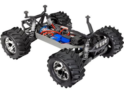 Traxxas Stampede 4WD 1:10 RTR modrý s LED osvětlením
