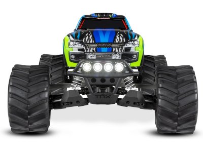 Traxxas Stampede 4WD 1:10 RTR modrý s LED osvětlením
