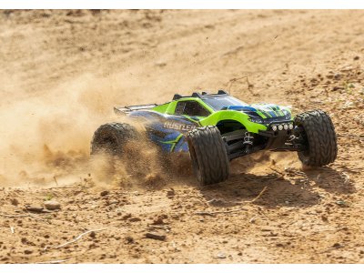 Traxxas Rustler 4WD 1:10 RTR oranžový s LED osvětlením