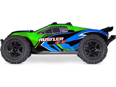 Traxxas Rustler 4WD 1:10 RTR oranžový s LED osvětlením