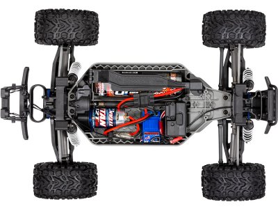 Traxxas Rustler 4WD 1:10 RTR oranžový s LED osvětlením