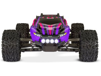 Traxxas Rustler 4WD 1:10 RTR oranžový s LED osvětlením
