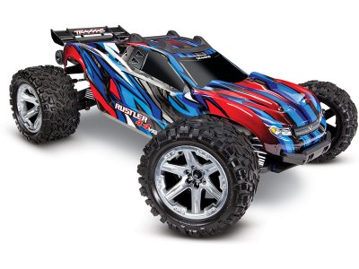 Traxxas Rustler 1:10 VXL 4WD TQi RTR Solar Flare
