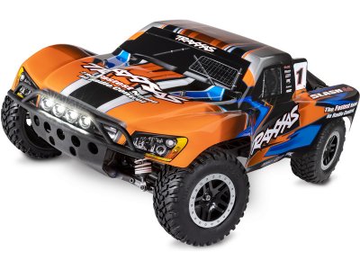 Traxxas Slash 4WD 1:10 RTR zelený s LED osvětlením