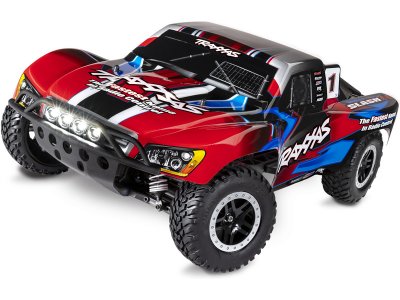 Traxxas Slash 4WD 1:10 RTR zelený s LED osvětlením