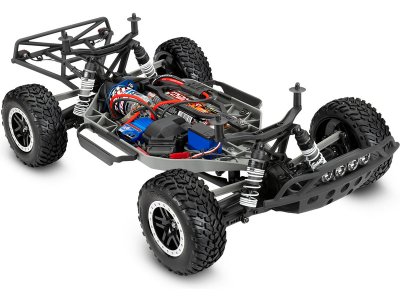 Traxxas Slash 4WD 1:10 RTR zelený s LED osvětlením