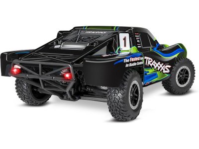 Traxxas Slash 4WD 1:10 RTR zelený s LED osvětlením