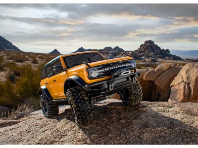 Traxxas TRX-4 Ford Bronco 2021 1:10 TQi RTR bílý