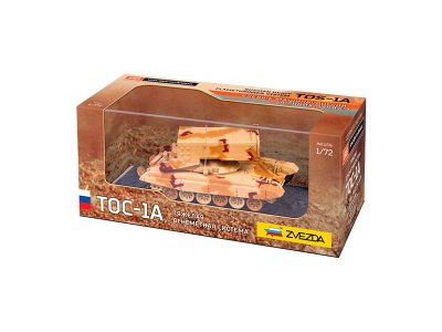 Zvezda Built Up ruský raketomet TOS-1A (1:72)