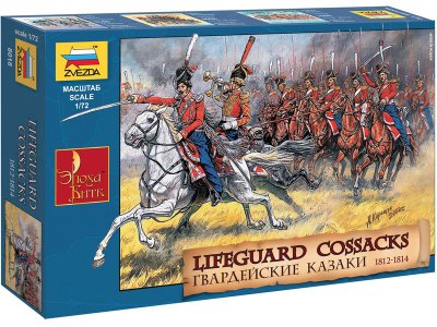 Zvezda figurky Russian Lifeguard Cossacks (1:72)