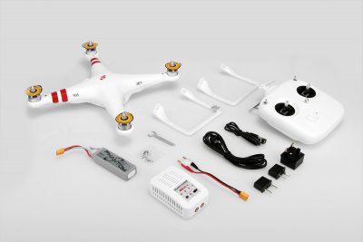 DJI - F300 Phantom RC set kvadrokoptéry 2.4GHz (BEZ nabíječ)