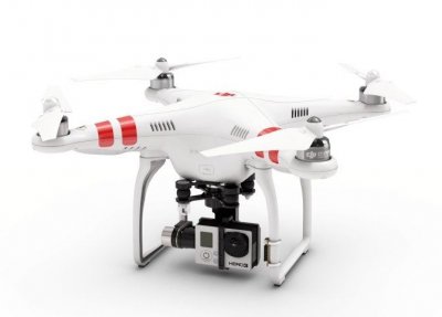 DJI - F306 Phantom 2 RC set kvadrokoptéry 2.4GHz s H3-3D gimbal