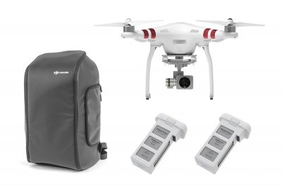 DJI - Phantom 3 Standard + 2 baterie navíc + Incase DJI Phantom Pro Pack
