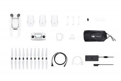 DJI - Mavic Pro Fly More WHITE Combo (Limitovaná edice)