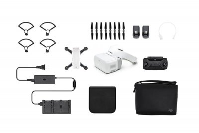 DJI - Spark Fly More Combo (Alpine White version) + DJI Goggles