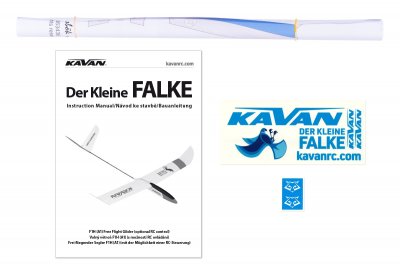 Der kleine Falke - větroň A1 (F1H) 1240mm