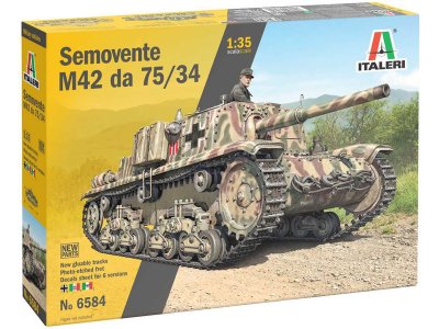 Italeri 6584 Tank Semovente M42 da 75/34 (1:35)