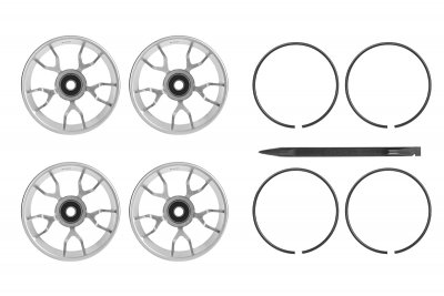 Exway Precision Hub Combo pro Atlas Pro (stříbrný) sada 4 ks