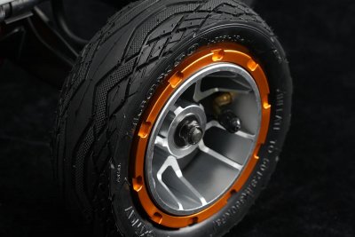 Exway Vnější obroučka kola pro Atlas Pro (oranžová) sada 4 ks