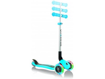 Globber - Koloběžka Primo Foldable Lights Lime Green