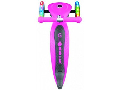 Globber - Koloběžka Primo Foldable Lights Lime Green