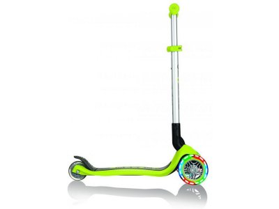 Globber - Koloběžka Primo Foldable Lights Lime Green