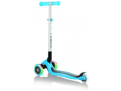 Globber - Koloběžka Primo Foldable Lights Lime Green