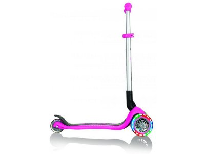 Globber - Koloběžka Primo Foldable Lights Lime Green