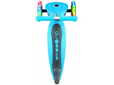 Globber - Koloběžka Primo Foldable Lights Lime Green