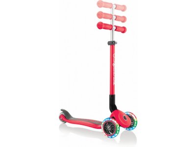 Globber - Koloběžka Primo Foldable Lights Lime Green