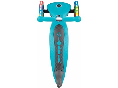Globber - Koloběžka Primo Foldable Lights Lime Green