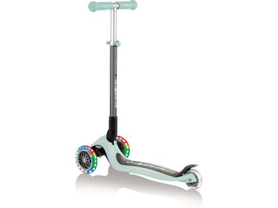 Globber - Koloběžka Primo Foldable Lights Lime Green