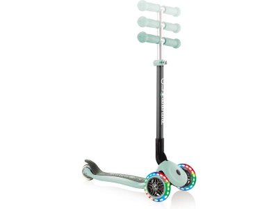 Globber - Koloběžka Primo Foldable Lights Lime Green
